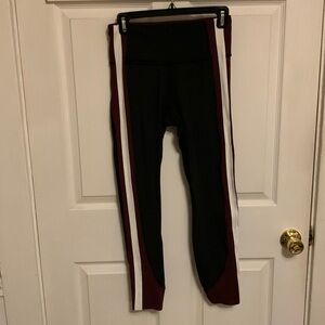 Athleta Crunch Colorblock 7/8 Tight Leggings NWOT